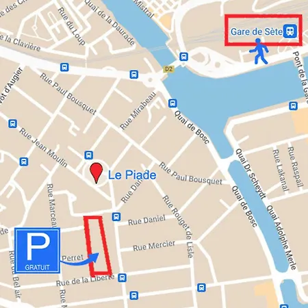 Le Piade, Confort Moderne, Vue Degagee, Clim, Ascenseur, Wifi Apartmán Sète