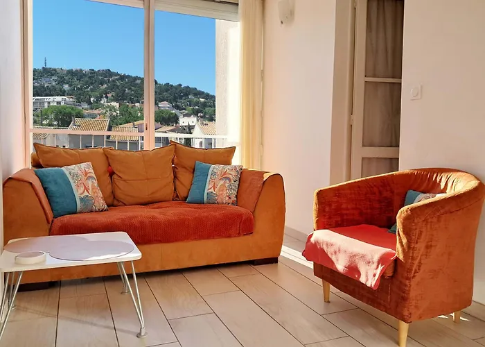 Appartement Le Piade, Confort Moderne, Vue Dégagée, Clim, Ascenseur, Wifi Sète